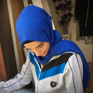 Pashmina hijab – Royal blue