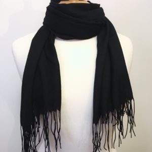 Pashmina hijab – Black
