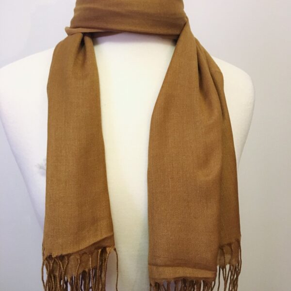 Pashmina hijab - caramel