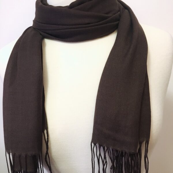 Pashmina hijab - Brown