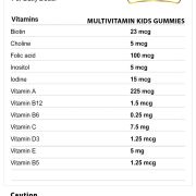 Kid’s Multivitamin Halal Gummy
