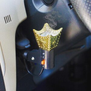 Electrical car incense burner – Gold