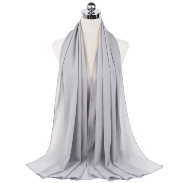 Chiffon hijab - Grey