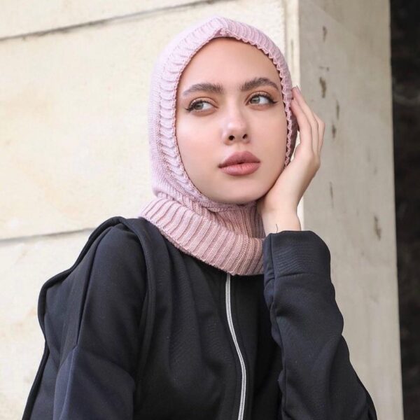 Knit hijab - Pink
